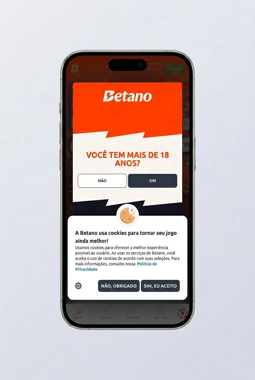 Aplicativo Betano de apostas em esportes eletrônicos com cotações decimais, Pix e confirmação pelo celular