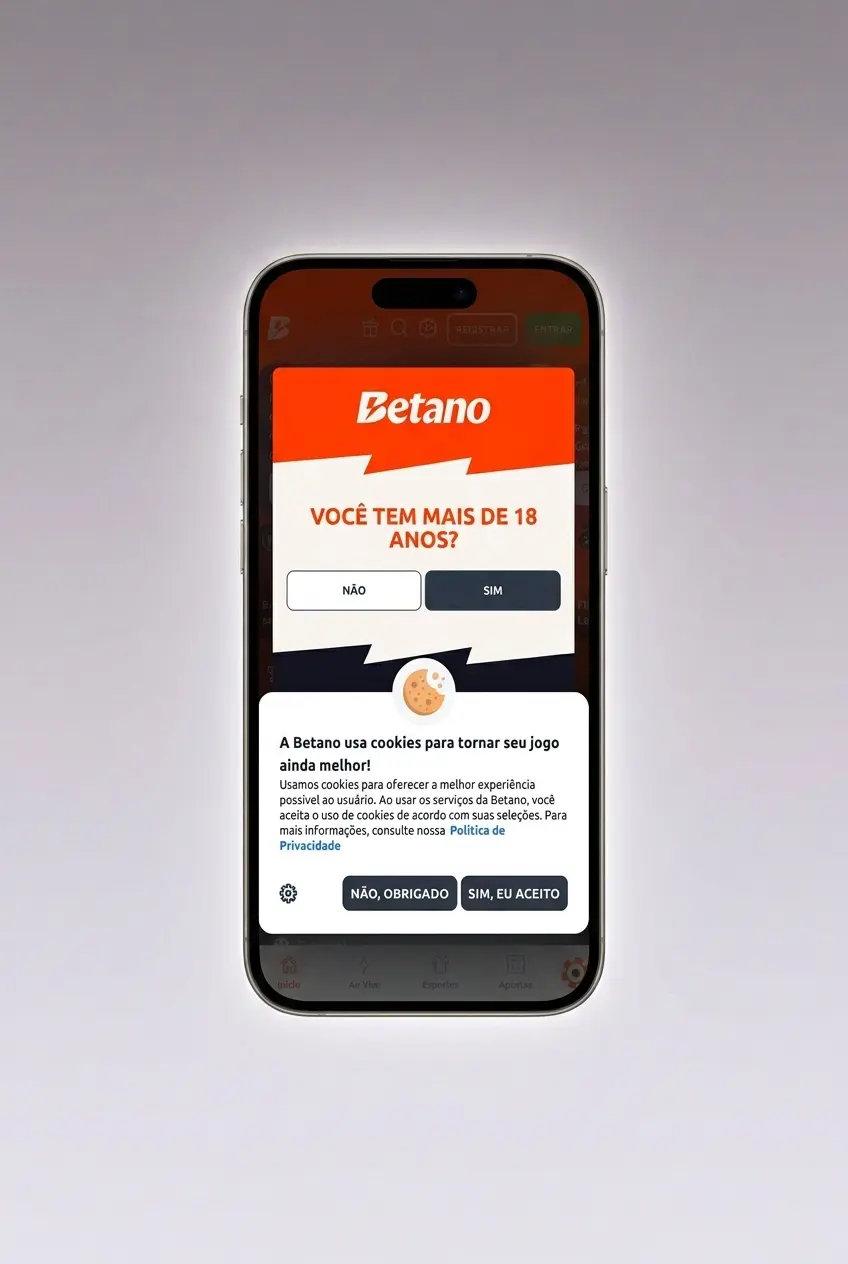 App Betano exibindo apostas de tênis, mercados ao vivo, cupom fixo e área Minhas Apostas no celular