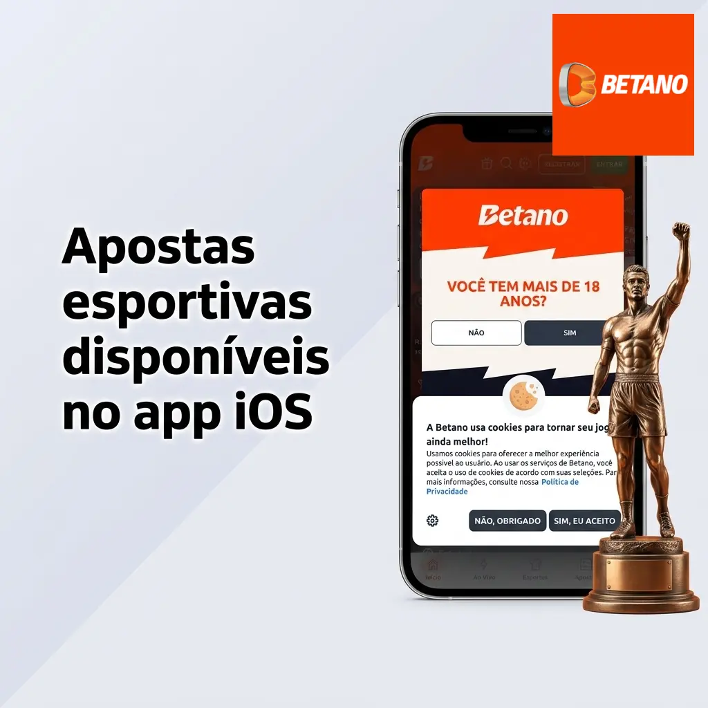 Apostas esportivas no app iOS com futebol, basquete, tênis, vôlei, MMA, eSports e Fórmula 1