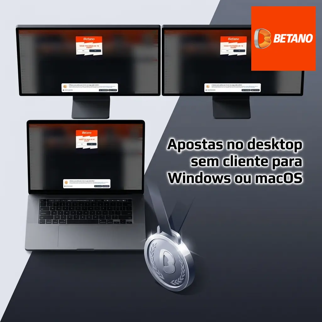 Apostas Betano no desktop pelo navegador, sem cliente para Windows ou macOS, com Pix e suporte