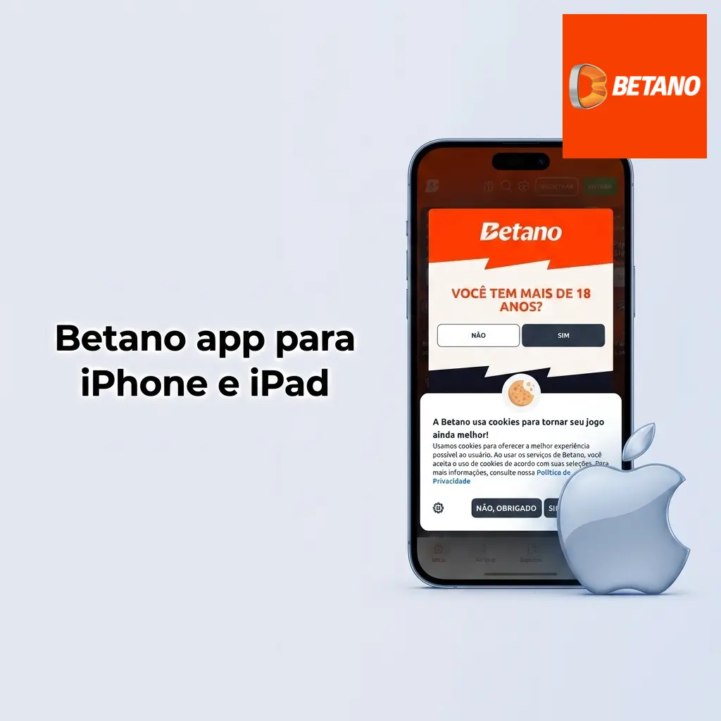 Betano app para iPhone e iPad com apostas esportivas, cassino ao vivo, Pix e download grátis no iOS