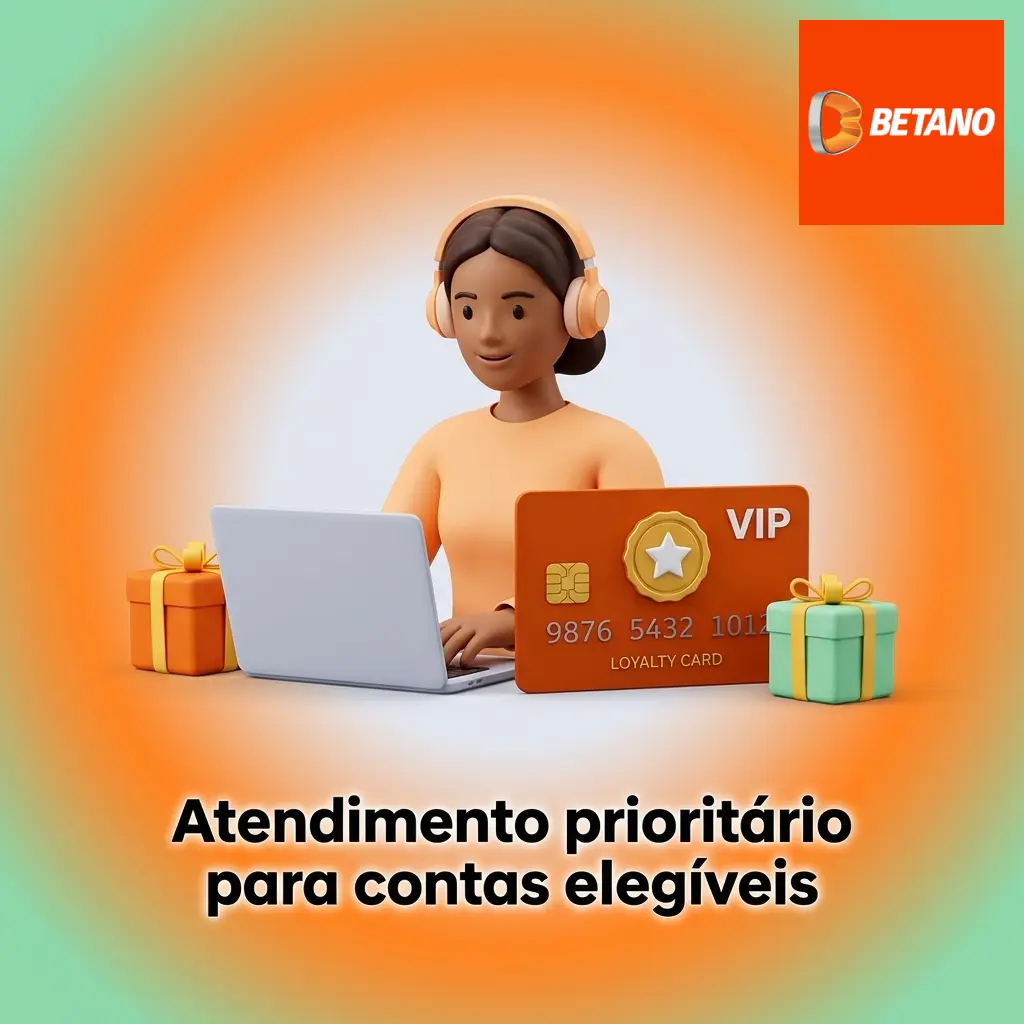 Tela de conta autenticada com atendimento prioritário para usuários elegíveis e canais de suporte dedicados