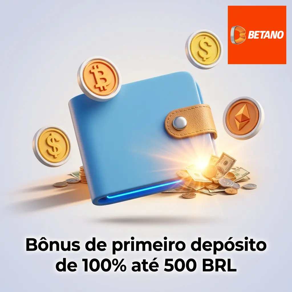Bônus Betano de 100% no primeiro depósito até 500 BRL para apostas esportivas no Brasil