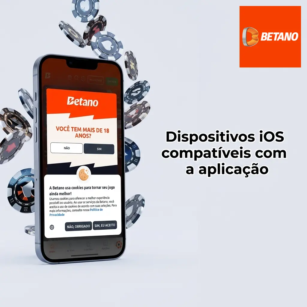Lista de iPhones e iPads compatíveis com a aplicação iOS, do iPhone X ao 15 e iPad com iOS 14 ou superior