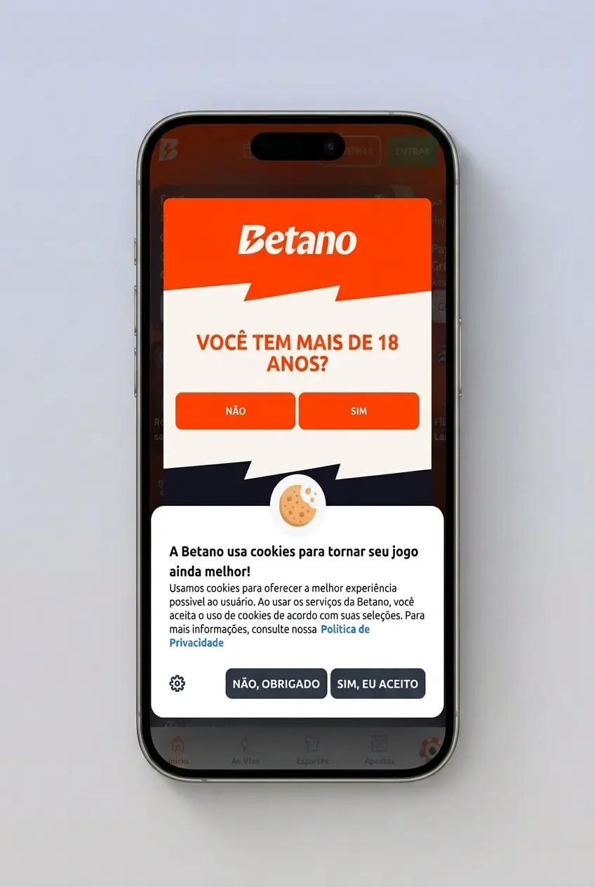 Download do Betano iOS pelo site no iPhone com Safari, sem APK ou loja externa