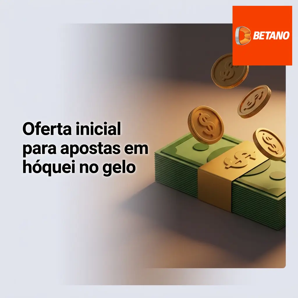 Oferta inicial de apostas em hóquei no gelo com 100% até BRL 200 em Apostas Grátis