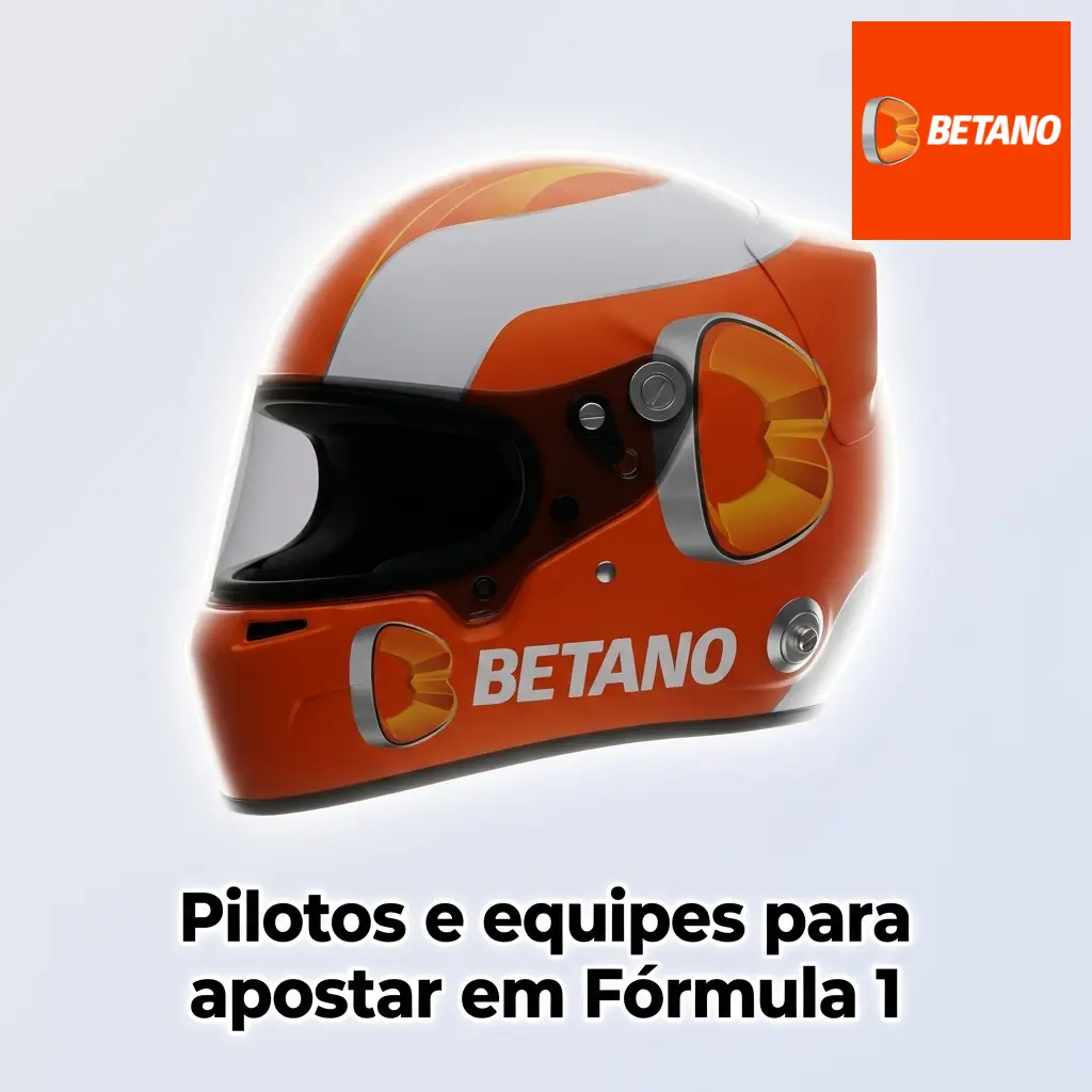 Tabela de equipes e pilotos da Fórmula 1 2025 com odds de campeão de pilotos na Betano