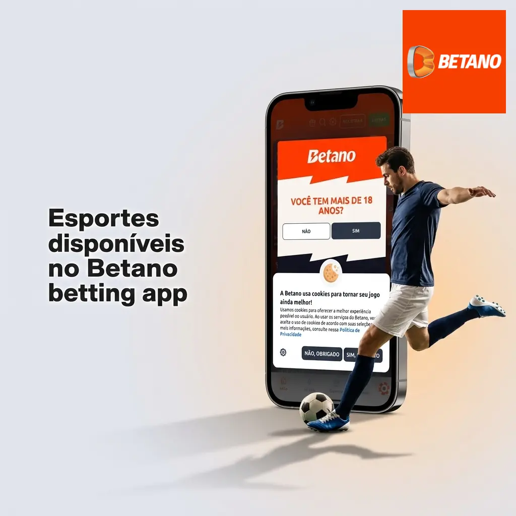 Esportes disponíveis no app Betano: futebol, basquete, tênis, vôlei, MMA, F1, eSports e apostas ao vivo