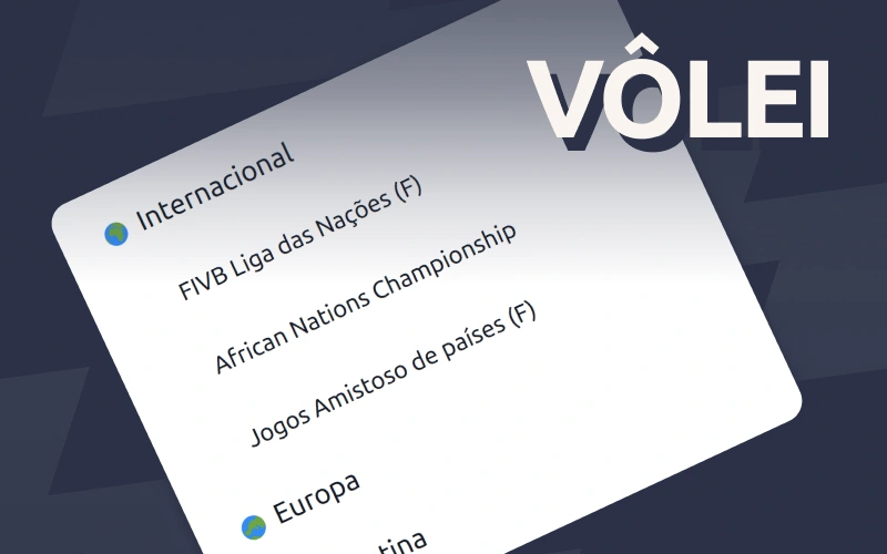 Torça na Liga das Nações conferindo o vôlei mais buscado Betano.