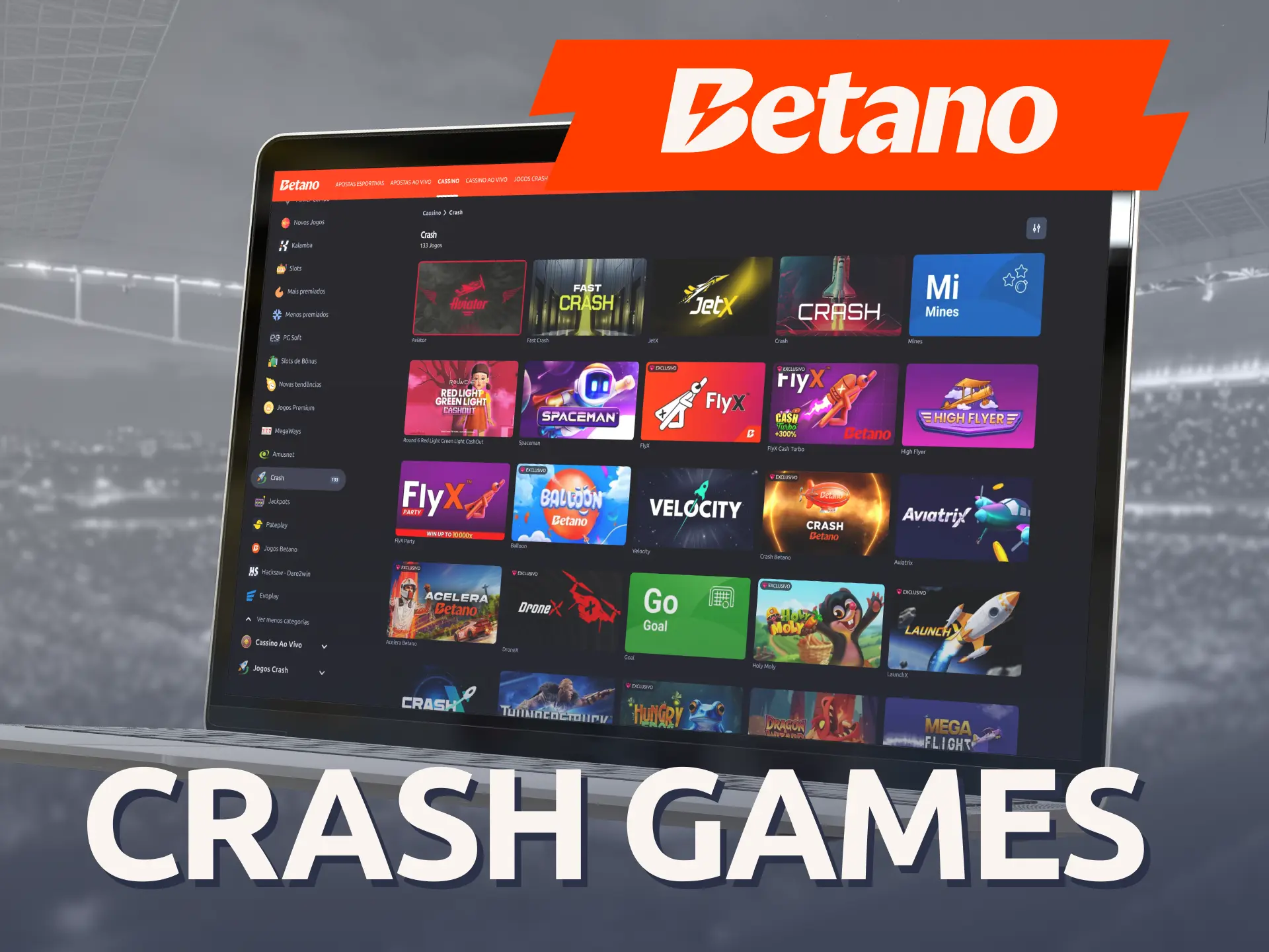 Pague apostas multiplicadoras buscando grandes crash games no Betano casino.