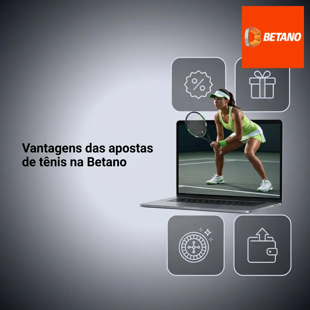 Vantagens das apostas de tênis na Betano: mercados ao vivo, odds, Cash Out, Pix e jogo responsável