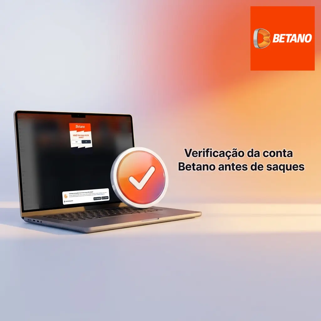 Verificação da conta Betano para liberar saques com documentos de identidade, endereço e titularidade