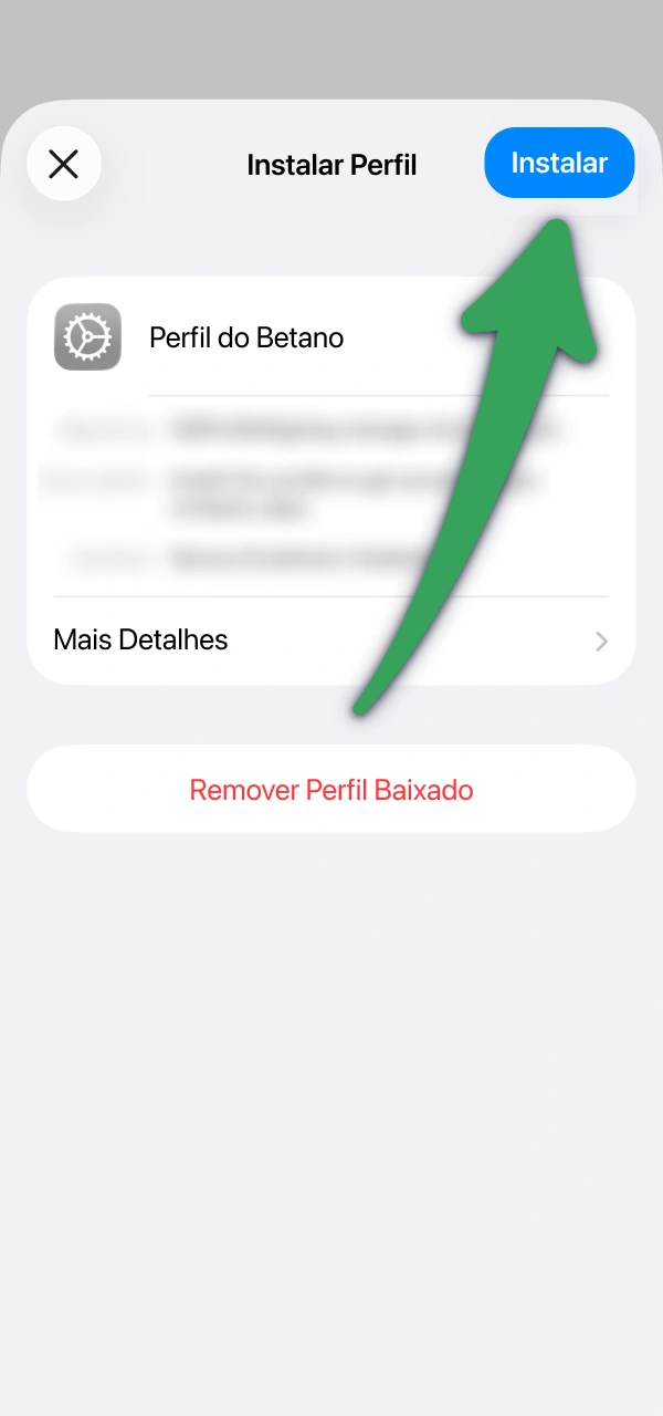 Adicione o ícone na tela inicial ao baixar Betano iOS no iPhone.